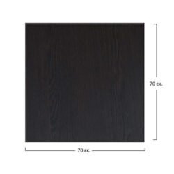 Επιφάνεια τραπεζιού werzalit 70x70 σε χρώμα βέγγε.<br  width=