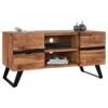 ΕΠΙΠΛΟ TV ALICIA ΜΑΣΙΦ ΞΥΛΟ ΑΚΑΚΙΑΣ ΦΥΣΙΚΟ HM8174.11 160x43x66Y εκ.