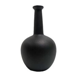 ΕΠΙΤΡΑΠΕΖΙΟ ΚΕΡΑΜΙΚΟ ΔΙΑΚΟΣΜΗΤΙΚΟ ELENDIL HM4593.02 ΜΑΥΡΟ ΜΑΤ 14