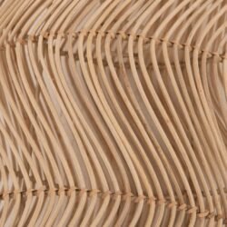 φτιαγμένο από φυσικό Rattan στο ΦΥΣΙΚΟ του χρώμα με τις ίνες να είναι τοποθετημένες με όψη ζιγκ-ζαγκ.<br  width=