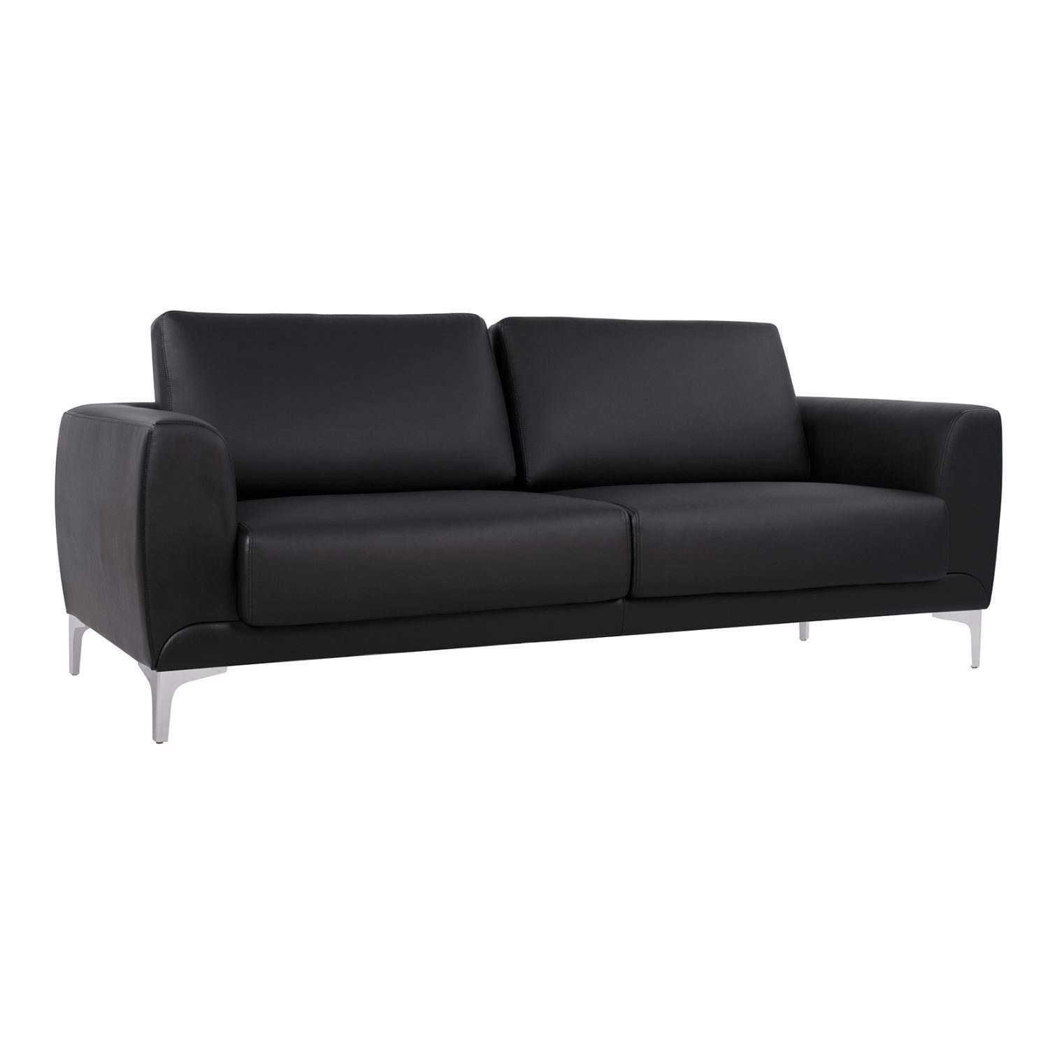 ΚΑΝΑΠΕΣ 3ΘΕΣΙΟΣ KENZIE HM3121.31 ΜΕ ΜΑΥΡΟ PU 190x81x81 εκ.