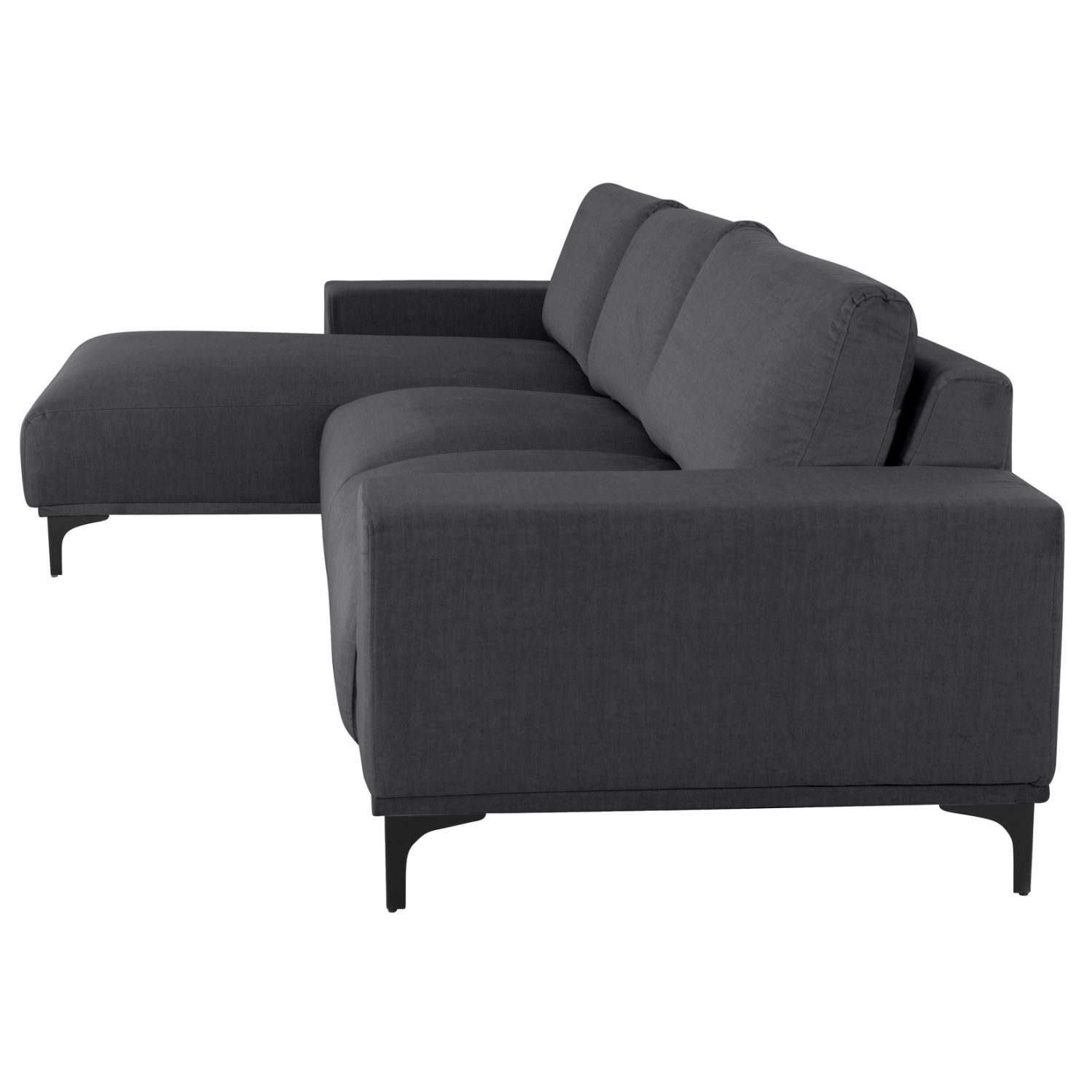 ΚΑΝΑΠΕΣ ΓΩΝΙΑ (ΑΡΙΣΤΕΡΗ) NOA HM3278.02L ΑΝΘΡΑΚΙ ΥΦΑΣΜΑ 288x90-157x67-80Υεκ. - Image 4