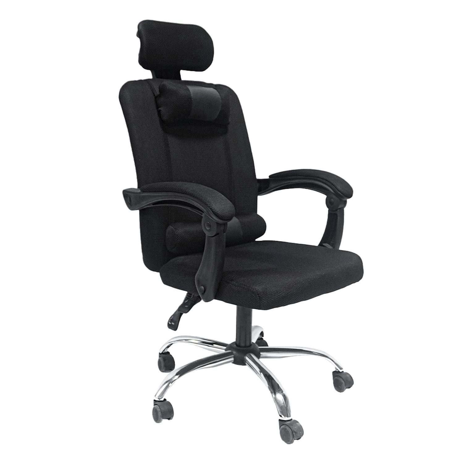 ΚΑΡΕΚΛΑ ΓΡΑΦΕΙΟΥ CRONER HM1196.01 ΜΑΥΡΟ MESH-ΜΕΤΑΛ.ΒΑΣΗ 58x99x120Υεκ.