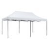 ΚΙΟΣΚΙ/GAZEBO MATTHEW HM6312 ΠΤΥΣΣΟΜΕΝΟ-ΣΚΕΛΕΤΟΣ ΜΕΤΑΛ.ΜΑΥΡΟΣ-ΛΕΥΚΟ ΥΦΑΣΜΑ 300x600x310Yεκ