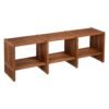 ΚΟΝΣΟΛΑ TV NYA HM9831 ΜΑΣΙΦ ΞΥΛΟ TEAK ΣΕ ΦΥΣΙΚΟ ΧΡΩΜΑ 130x29