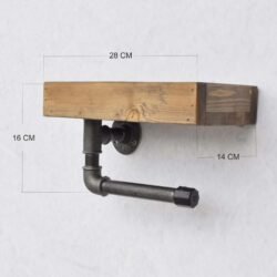 και ξύλινη βάση 12 Χ 6cm <br  width=