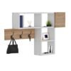 ΚΡΕΜΑΣΤΡΑ ΕΙΣΟΔΟΥ ΜΕ ΡΑΦΙΑ HARLAN HM8973.12 ΜΕΛΑΜΙΝΗ ΣΕ SONAMA-ΛΕΥΚΟ 99