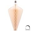 ΛΑΜΠΤΗΡΑΣ LED FILAMENT 8W E27 3000K GOLD COLOR DIMMABLE HM4054.02
