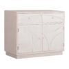 ΜΠΟΥΦΕΣ ΣΕΙΡΑ SANTORINI HM18046 MDF ΣΕ ΥΠΟΛΕΥΚΟ ΧΡΩΜΑ-2 ΣΥΡΤΑΡΙΑ & 2 ΠΟΡΤΕΣ 107x38x82