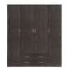 ΝΤΟΥΛΑΠΑ 4ΦΥΛΛΗ ΜΕ 2 ΣΥΡΤΑΡΙΑ AZALEA 200x55.5x180Υ εκ. HM353.01 ZEBRANO