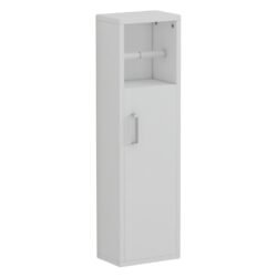 ΝΤΟΥΛΑΠΙ ΜΠΑΝΙΟΥ DAMIEN HM9025.12 ΜΕΛΑΜΙΝΗ ΛΕΥΚΗ 20x13x70Yεκ.