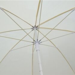Ομπρέλα θαλάσσης στρογγυλή με ανάκληση και flaps