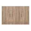 ΠΑΤΑΡΙ 3ΦΥΛΛΗΣ ΝΤΟΥΛΑΠΑΣ ALIVIA HM351.02 ΣΕ ΧΡΩΜΑ SONAMA 90X42X60