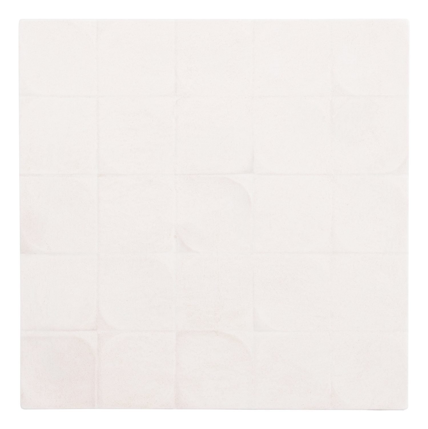 ΠΙΝΑΚΑΣ ΤΕΤΡΑΓΩΝΟΣ ΣΕΙΡΑ SANTORINI HM4516 MDF ΣΕ ΥΠΟΛΕΥΚΟ ΧΡΩΜΑ 80x4,5(πάχος)x80Υεκ.