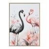 ΠΙΝΑΚΑΣ TOIXOY FLAMINGOS HM4562 ΜΕ ΚΟΡΝΙΖΑ ΜΠΕΖ-ΚΑΜΒΑΣ ΕΚΤΥΠΩΣΗ 52