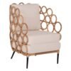 ΠΟΛΥΘΡΟΝΑ RINGER HM9341 ΑΠΟ RATTAN-ΜΕΤΑΛΛΟ ΦΥΣΙΚΟ ΧΡΩΜΑ 65x69x86Y εκ.