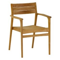 ΠΟΛΥΘΡΟΝΑ BOZZY HM9935 ΜΑΣΙΦ ΞΥΛΟ TEAK ΣΕ ΦΥΣΙΚΟ 58x61x80
