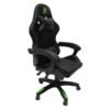 ΠΟΛΥΘΡΟΝΑ GAMING DARREN HM1203.03 ΜΑΥΡΟ-ΠΡΑΣΙΝΟ PVC 58.5x100x120Υεκ.