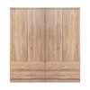 ΣΕΤ 2 ΤΜΧ ΝΤΟΥΛΑΠΑ 4ΦΥΛΛΗ ΜΕ 4 ΣΥΡΤΑΡΙΑ SONAMA 160X42X181 HM11349.02
