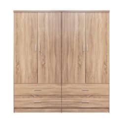 ΣΕΤ 2 ΤΜΧ ΝΤΟΥΛΑΠΑ 4ΦΥΛΛΗ ΜΕ 4 ΣΥΡΤΑΡΙΑ SONAMA 160X42X181 HM11349.02