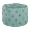 ΣΚΑΜΠΟ KASSIE ΦΥΣΤΙΚΙ ΒΕΛΟΥΔΟ ΤΥΠΟΥ CHESTERFIELD HM8406.07 Φ60X43Υ εκ.