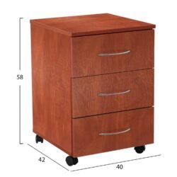 Συρταρίερα Γραφείου σε απόχρωση apple wood.<br  width=