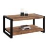 ΤΡΑΠΕΖΙ ΣΑΛΟΝΙΟΥ GATLIN HM8486.11 ΑΠΟ ΜΑΣΙΦ ΞΥΛΟ MANGO 100x45x45