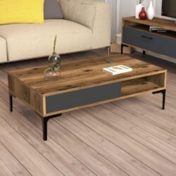 η ποιότητα και το minimal πρακτικό design χαρακτηρίζουν αυτό το τραπεζάκι