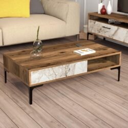 η ποιότητα και το minimal πρακτικό design χαρακτηρίζουν αυτό το τραπεζάκι