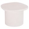 ΤΡΑΠΕΖΙ ΣΑΛΟΝΙΟΥ ΟΒΑΛ ΣΕΙΡΑ SANTORINI HM18054 MDF ΣΕ ΥΠΟΛΕΥΚΟ ΧΡΩΜΑ 54x54