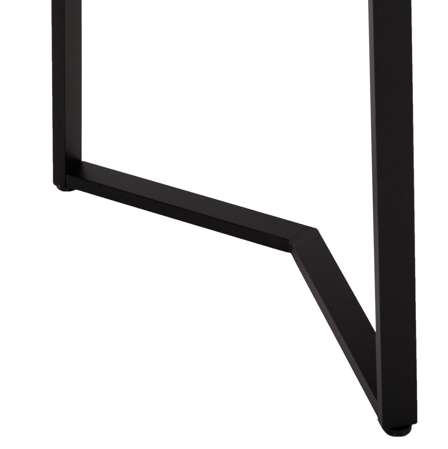 ΤΡΑΠΕΖΙ ΤΡΑΠΕΖΑΡΙΑΣ JAY HM9531 MDF ΚΑΡΥΔΙ-ΜΑΥΡA ΜΕΤΑΛΛΙΚΑ ΠΟΔΙΑ 120x70x76Υεκ. - Image 5