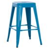 ΣΚΑΜΠΟ ΜΕΣΑΙΟΥ ΥΨΟΥΣ ΜΕΤΑΛΛΙΚΟ MELITA-PRO HM8573.48 ΜΠΛΕ 43x43x67Υεκ.