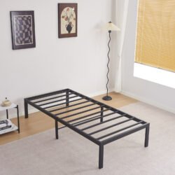 Το RANTO είναι ένα πρακτικότατο μεταλλικό κρεβάτι-υπόστρωμα σε μονή διάσταση και σε ΜΑΥΡΟ χρώμα