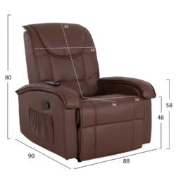 Η ΗΜ0026.03 με επένδυση από ΚΑΦΕ PU leather
