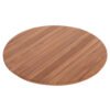 ΕΠΙΦΑΝΕΙΑ ΤΡΑΠΕΖΙΟΥ ΣΤΡΟΓΓΥΛΗ HM18134 ΞΥΛΟ TEAK--ΦΥΣΙΚΟ Φ80x4(πάχος)εκ.