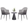 ΣΕΤ LOUNGE 3TMX ΕΞ.ΧΩΡΟΥ OREGO HM21106.01 ΑΛΟΥΜΙΝΙΟ ΣΕ ΣΚΟΥΡΟ ΓΚΡΙ