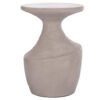 ΤΡΑΠΕΖΙ ΒΟΗΘΗΤΙΚΟ REBON HM18156.03L FIBER CEMENT ΣΕ ΓΚΡΙ--Φ40x56.5Υεκ.