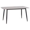 ΤΡΑΠΕΖΙ RAVEN HM18149.13 ΚΕΡΑΜΙΚΟ TOP ΜΕ ΟΨΗ ΓΚΡΙ ΜΑΡΜΑΡΟ 140x80x74Υεκ.