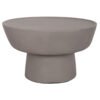ΤΡΑΠΕΖΙ ΣΑΛΟΝΙΟΥ PIRSON HM18155.03 FIBER CEMENT ΣΕ ΓΚΡΙ--Φ60x36Υεκ.