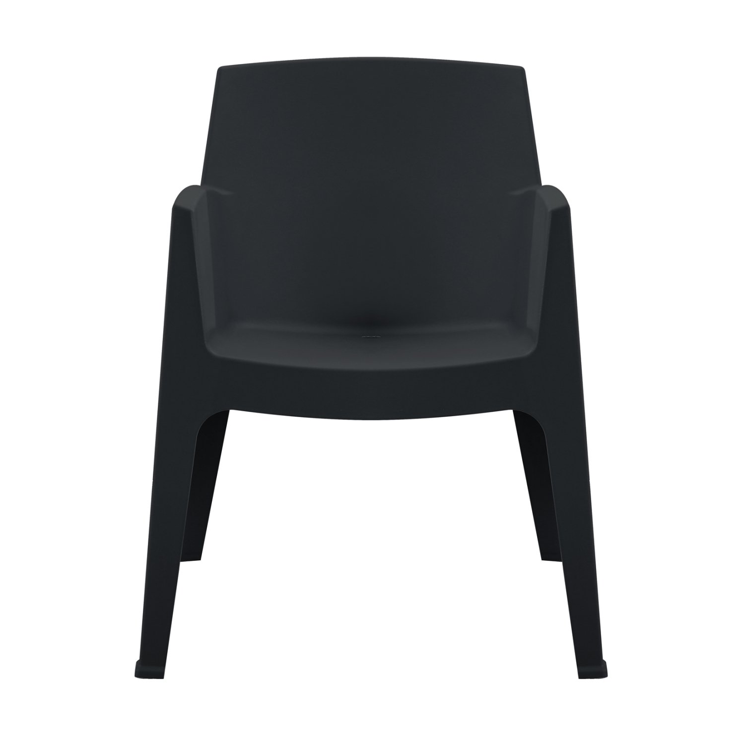 Η πολυθρόνα πολυπροπυλενίου σε ΜΑΥΡΟ χρώμα SLEEK αποτελεί την ιδανική πρόταση για χρήση σε εξωτερικούς χώρους