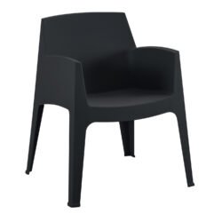 ΠΟΛΥΘΡΟΝΑ ΠΟΛΥΠΡΟΠΥΛΕΝΙΟΥ SLEEK HM6370.02 ΜΑΥΡΗ 68x63x82