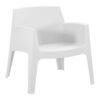 ΠΟΛΥΘΡΟΝΑ ΠΟΛΥΠΡΟΠΥΛΕΝΙΟΥ LOUNGE SLEEK HM6365.01 ΛΕΥΚΟ 62x68x73Υεκ.