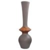 ΔΙΑΚΟΣΜΗΤΙΚΟ ΒΑΖΟ ΔΑΠΕΔΟΥ NEBULA HM4660.05M FIBER CEMENT TAUPE--ΞΥΛΟ ΤΕΑΚ Φ45x148Υεκ