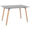 ΤΡΑΠΕΖΙ MINIMAL HM8581.02 ΑΝΟΙΧΤΟ ΓΚΡΙ MDF-ΠΟΔΙΑ ΟΞΙΑ ΣΕ ΦΥΣΙΚΟ ΧΡΩΜΑ- 120Χ60X74Υεκ.