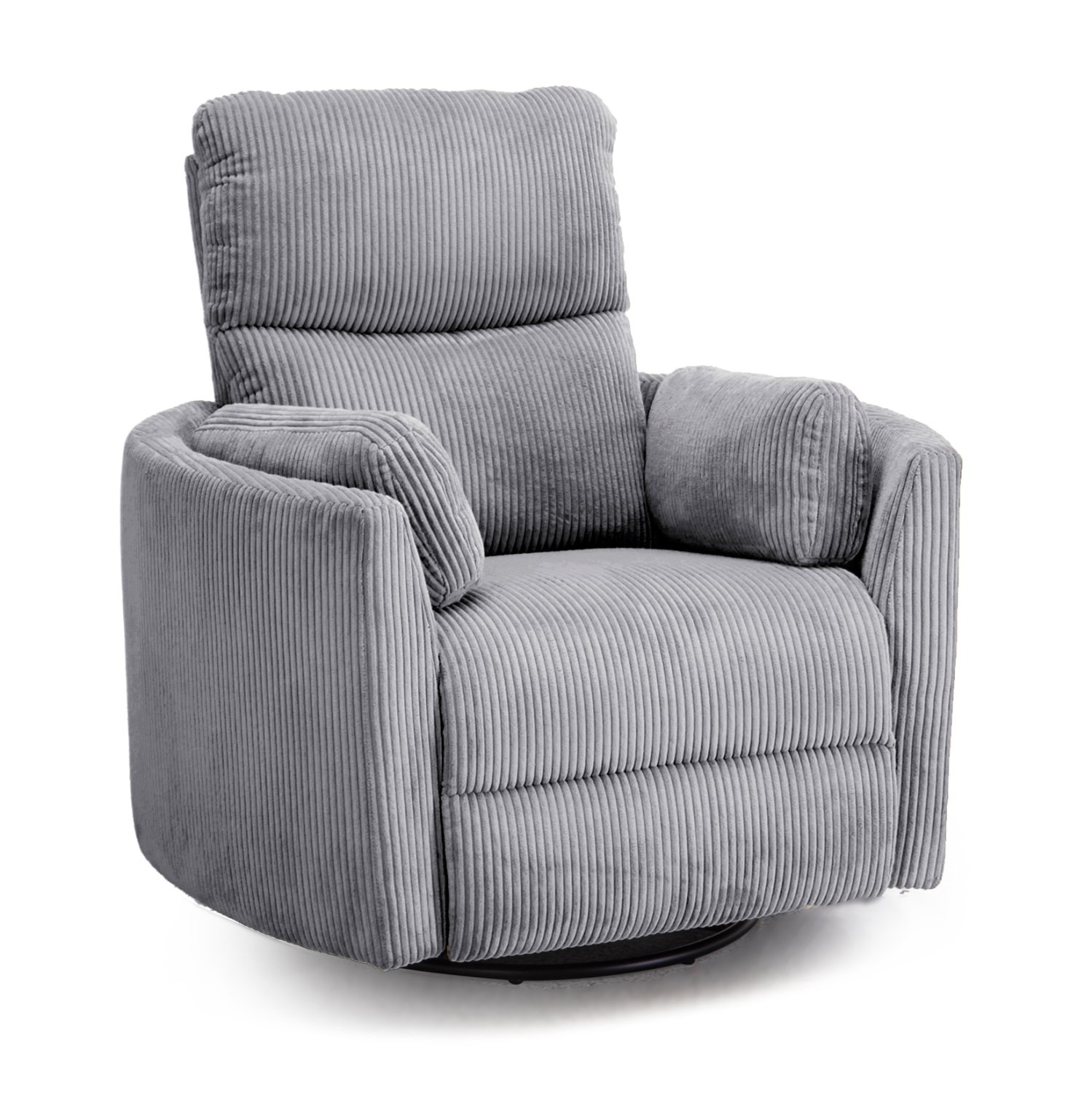 ΠΟΛΥΘΡΟΝΑ ΘΗΛΑΣΜΟΥ/RELAX VELMORA HM3300.01 ΓΚΡΙ ΚΟΤΛΕ ΥΦΑΣΜΑ 100x90x100Υεκ
