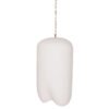 ΦΩΤΙΣΤΙΚΟ ΟΡΟΦΗΣ ΚΡΕΜΑΣΤΟ LOGKY HM4704.02L--FIBER CEMENT ΛΕΥΚΟ 35x35x67Υεκ