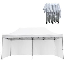 GAZEBO ΕΠΑΓΓΕΛΜΑΤΙΚΟ ΒΑΡΕΩΣ ΤΥΠΟΥ CRESSEN HM21099.01 ΠΤΥΣΣΟΜΕΝΟ ΑΛΟΥΜΙΝΙΟΥ 3x6x3