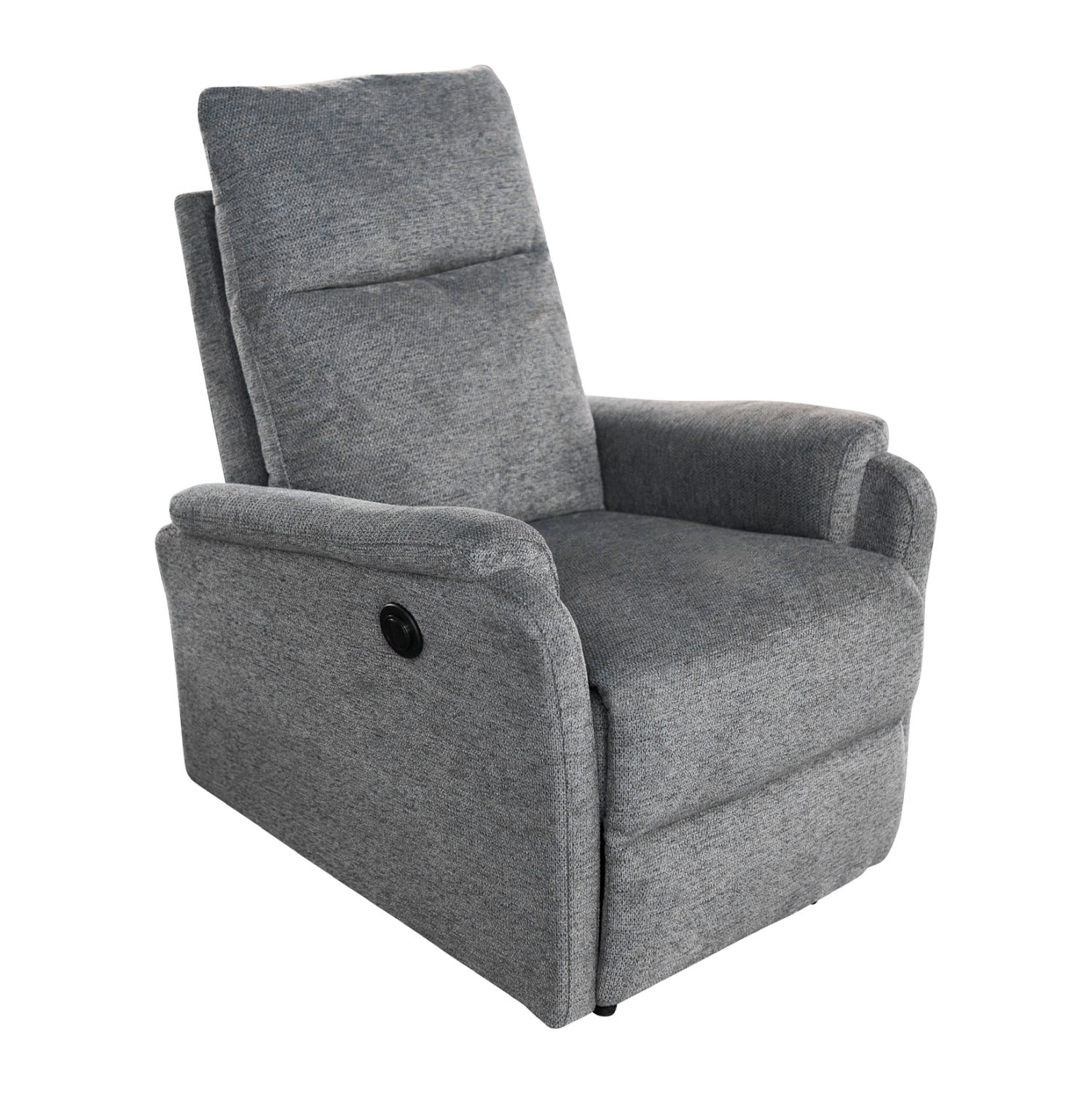 ΠΟΛΥΘΡΟΝΑ RELAX ΜΕ ΗΛΕΚΤΡΙΚΗ ΑΝΑΚΛΙΣΗ SYNTHIA HM3309.03 ΓΚΡΙ ΥΦΑΣΜΑ 75x86x100Yεκ