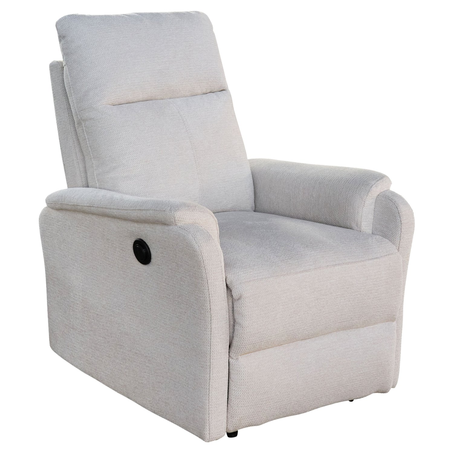 ΠΟΛΥΘΡΟΝΑ RELAX ΜΕ ΗΛΕΚΤΡΙΚΗ ΑΝΑΚΛΙΣΗ SYNTHIA HM3309.01 ΜΠΕΖ ΥΦΑΣΜΑ 75x86x100Yεκ