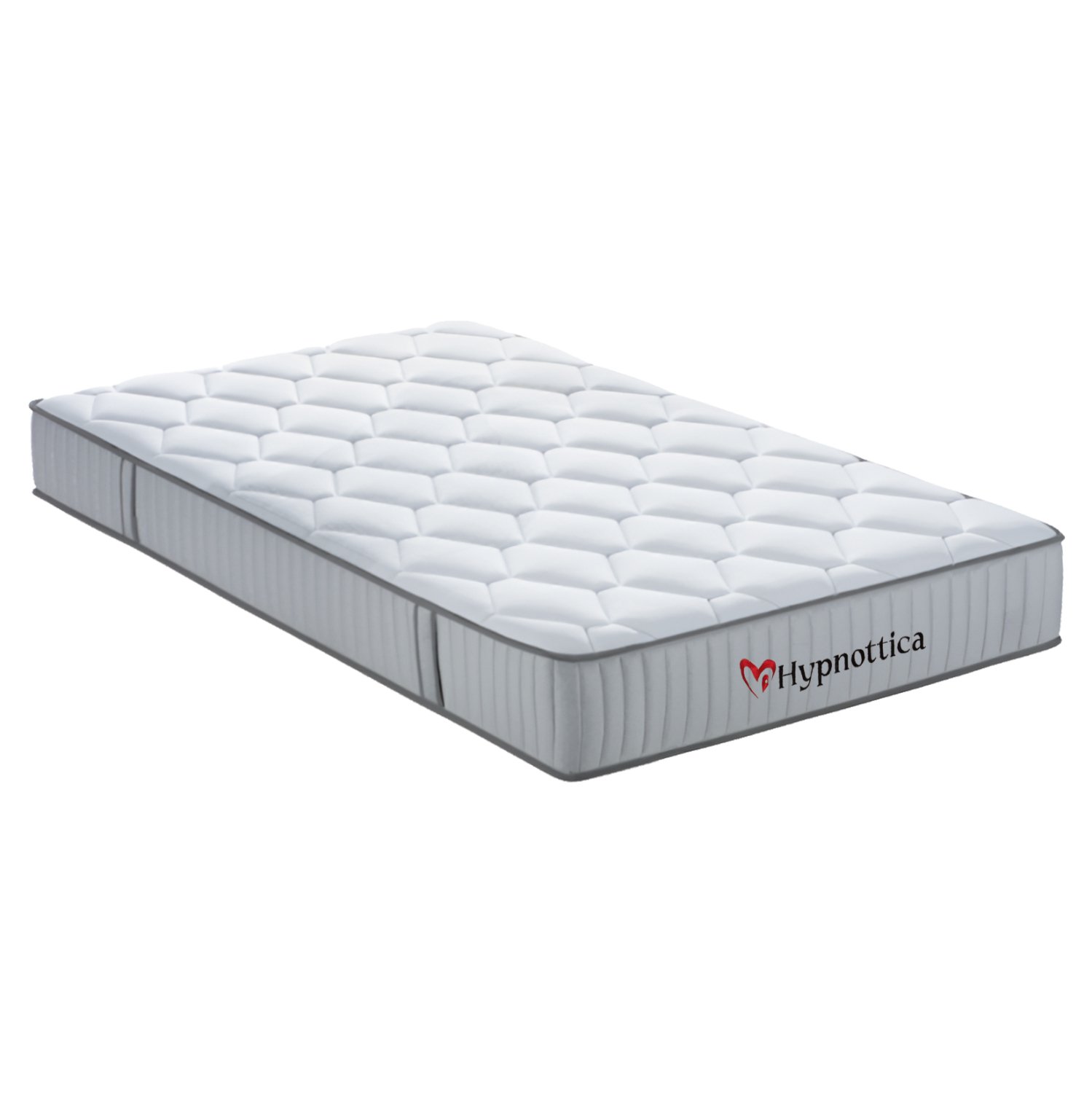 ΣΤΡΩΜΑ ΔΙΠΛΟ HYPNOTTICA HM748.04 POCKET SPRINGS--ΛΕΥΚΟ 140x200x25Υεκ.